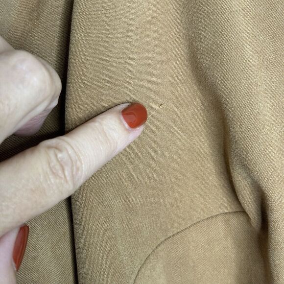 JM Collection Woman Plus Size 3X Jacket Faux Suede Artsy Western One Button FLAW - Picture 5 of 7